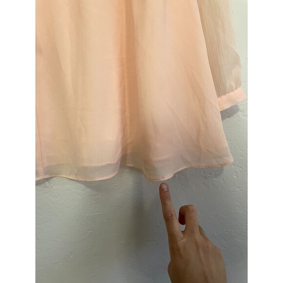 Torrid Womans Babydoll Top Size 2X Flowy Sheer Whimsicle Angelcore Fairy - Picture 5 of 16